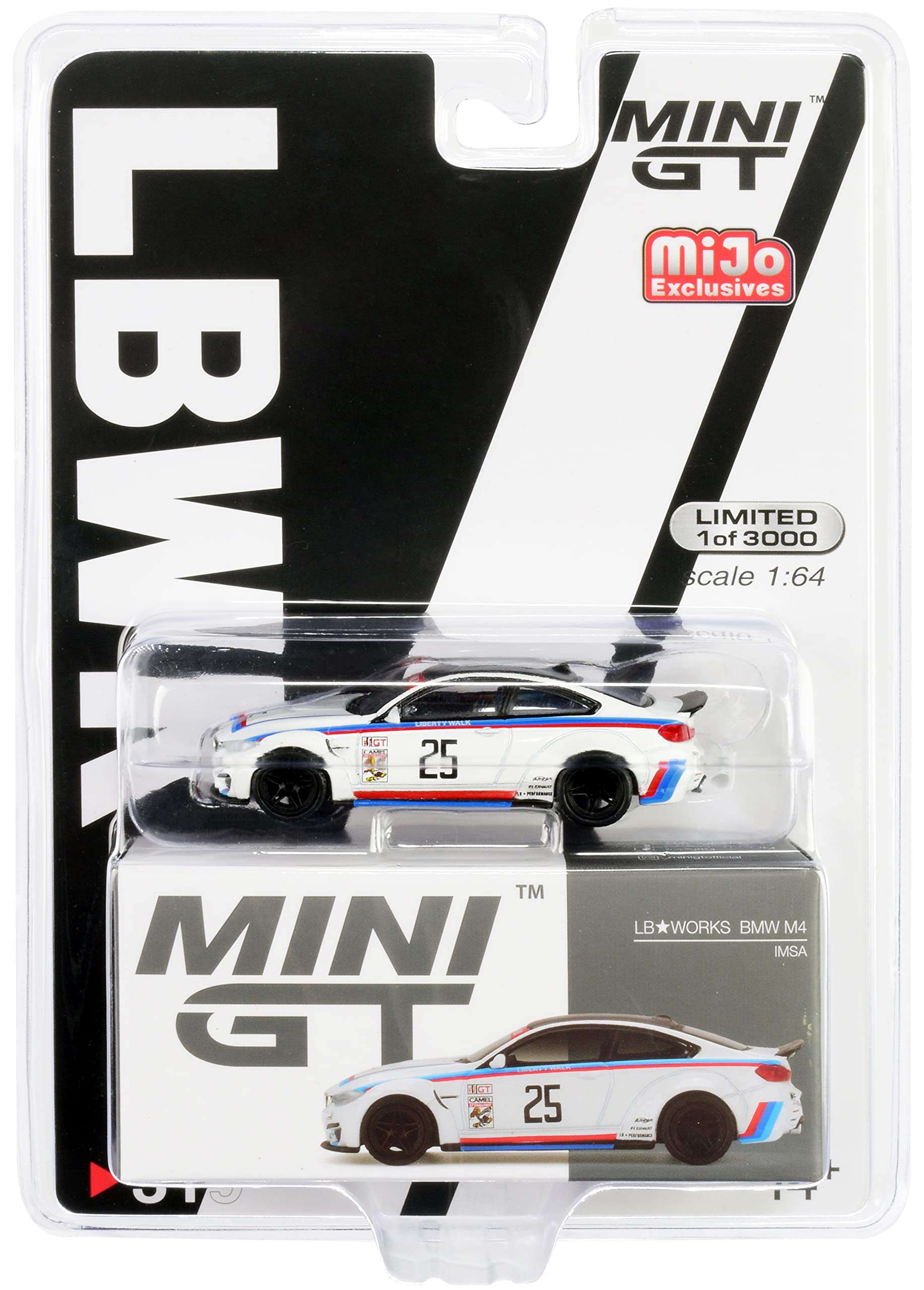 Mini Gt 319 Bmw M4 Lb Works 1:64 Ölçek Diecast Model Araba